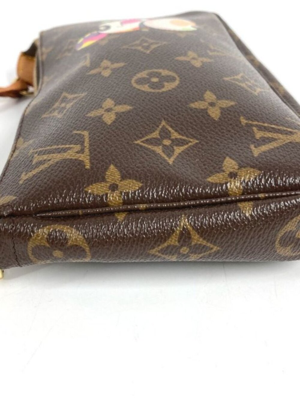 Louis Vuitton Shoulder Bag Pochette Monogram Canvas Brown - Picture 3 of 9